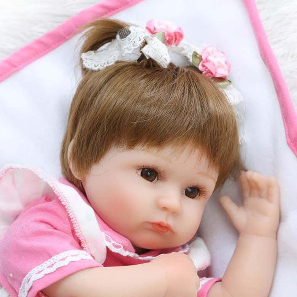 リボーンドール 42センチ　❤️ Amazon.co.jp: Reborn Dolls、Rebirth Doll Silicone Girl Body